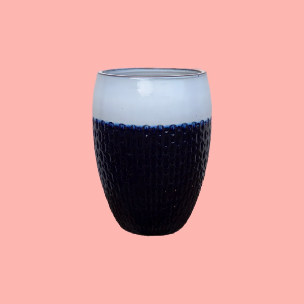 Kimi Ceramic Planter - Winter Plants Collection Sky Blue Pot