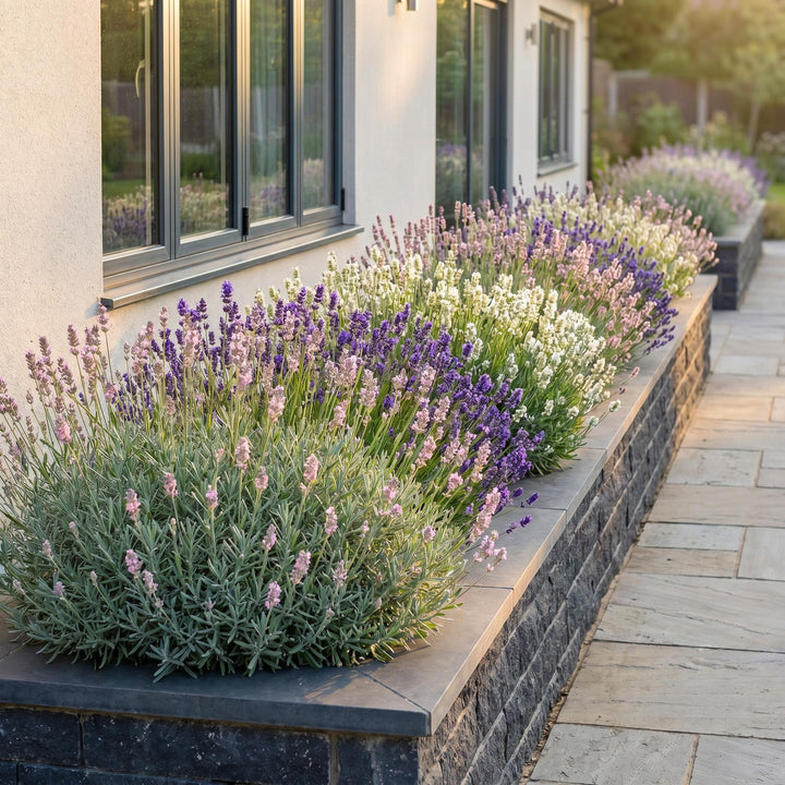 24x Lavandula Tricolour mix lavender plants in 11cm pots - view 6
