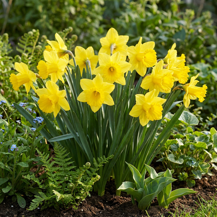 120x Narcissus 'Carlton' Daffodil Bulbs - Yellow - Spring Flowering - Size 12/14