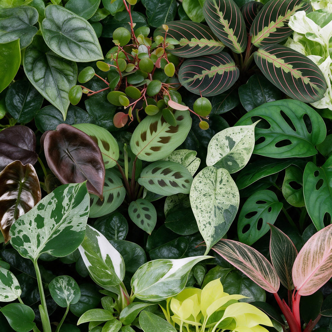 Baby Plants Surprise Box, 12 tropical mini plants in 6 cm pots, image 4