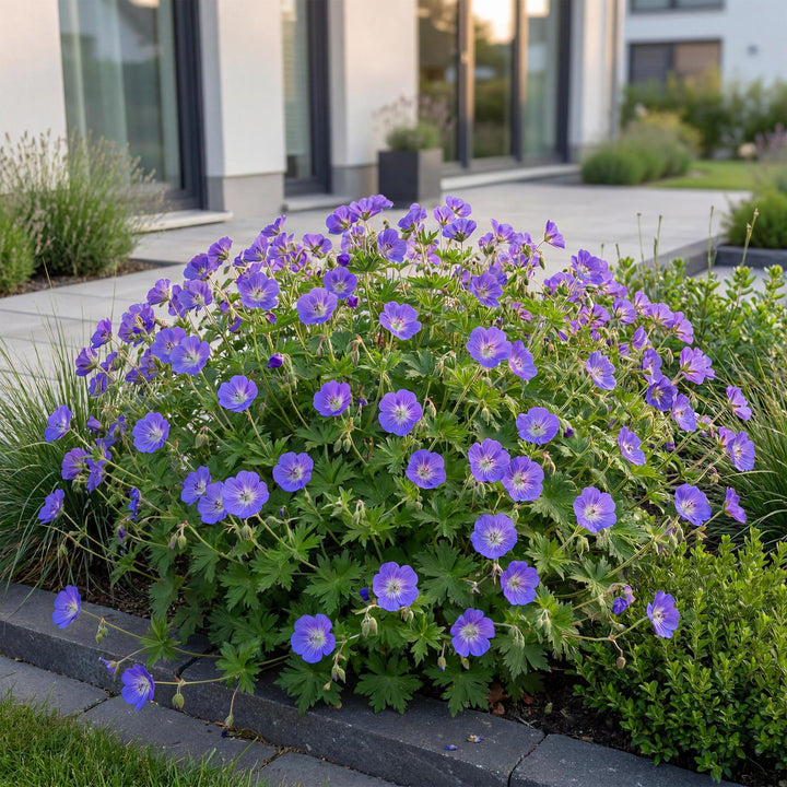 24 Geranium 'Rozanne' cranesbill plants in 11cm pots, 15-25cm tall - view 5