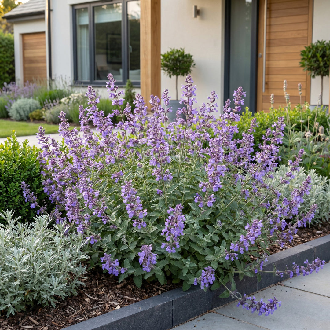 24 Nepeta racemosa 'Walker's Low' catmint plants in 11cm pots - view 6