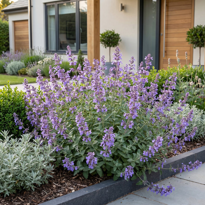 24 Nepeta racemosa 'Walker's Low' catmint plants in 11cm pots - view 6