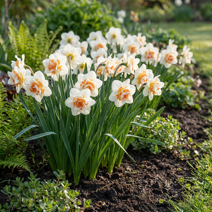 Narcissus Replete double daffodil bulbs, pack of 80, image 2