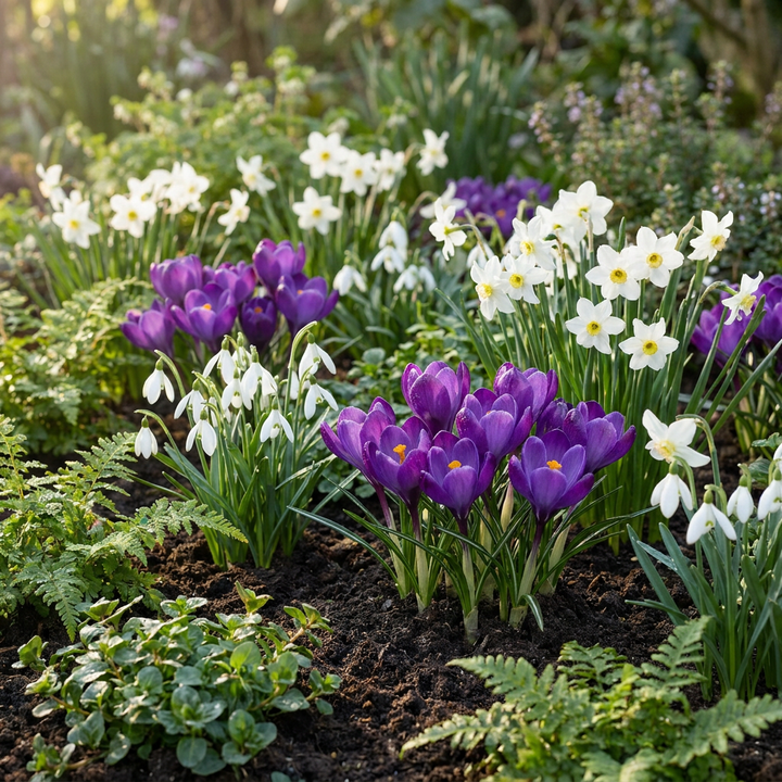 400x Shade Garden Bulb Collection - Mixed - Spring Flowering - Size 10/12
