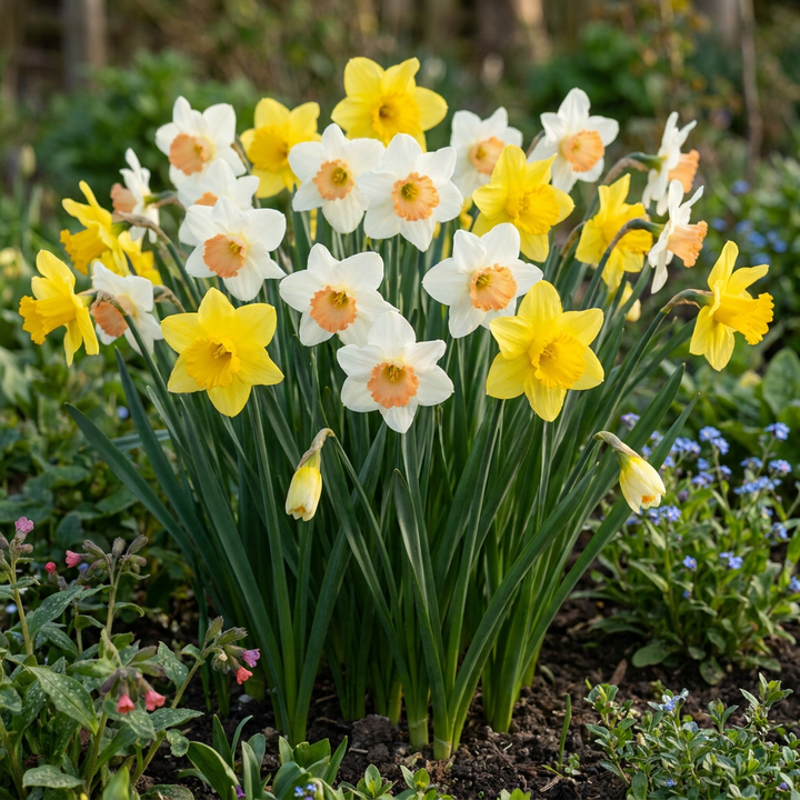 320x Narcissus Daffodil Mix Bulbs - Mixed - Spring Flowering - Size 10/12