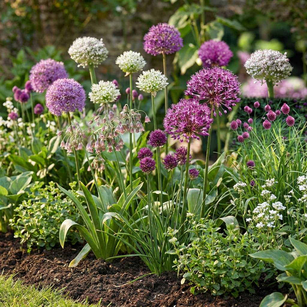 640x Allium Garden Collection - Mixed - Summer Flowering - Size 10/12