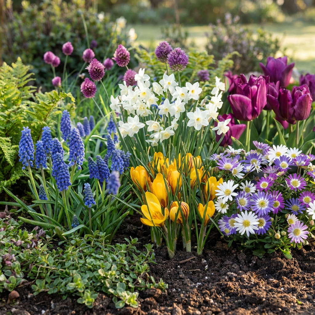 1000x Mixed Bulb Garden Collection - Mixed - Spring Flowering - Size 10/12