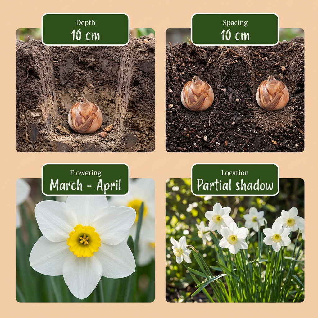 240x Damp Garden Bulb Collection - Mixed - Spring Flowering - Size 10/12