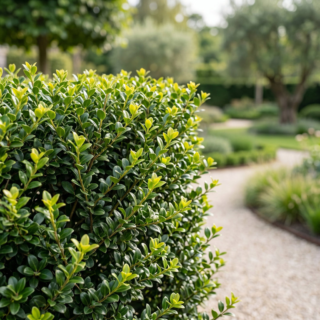 40 Ilex crenata 'Convexa' Japanese holly plants in 9cm pots, 20-30cm tall - view 5