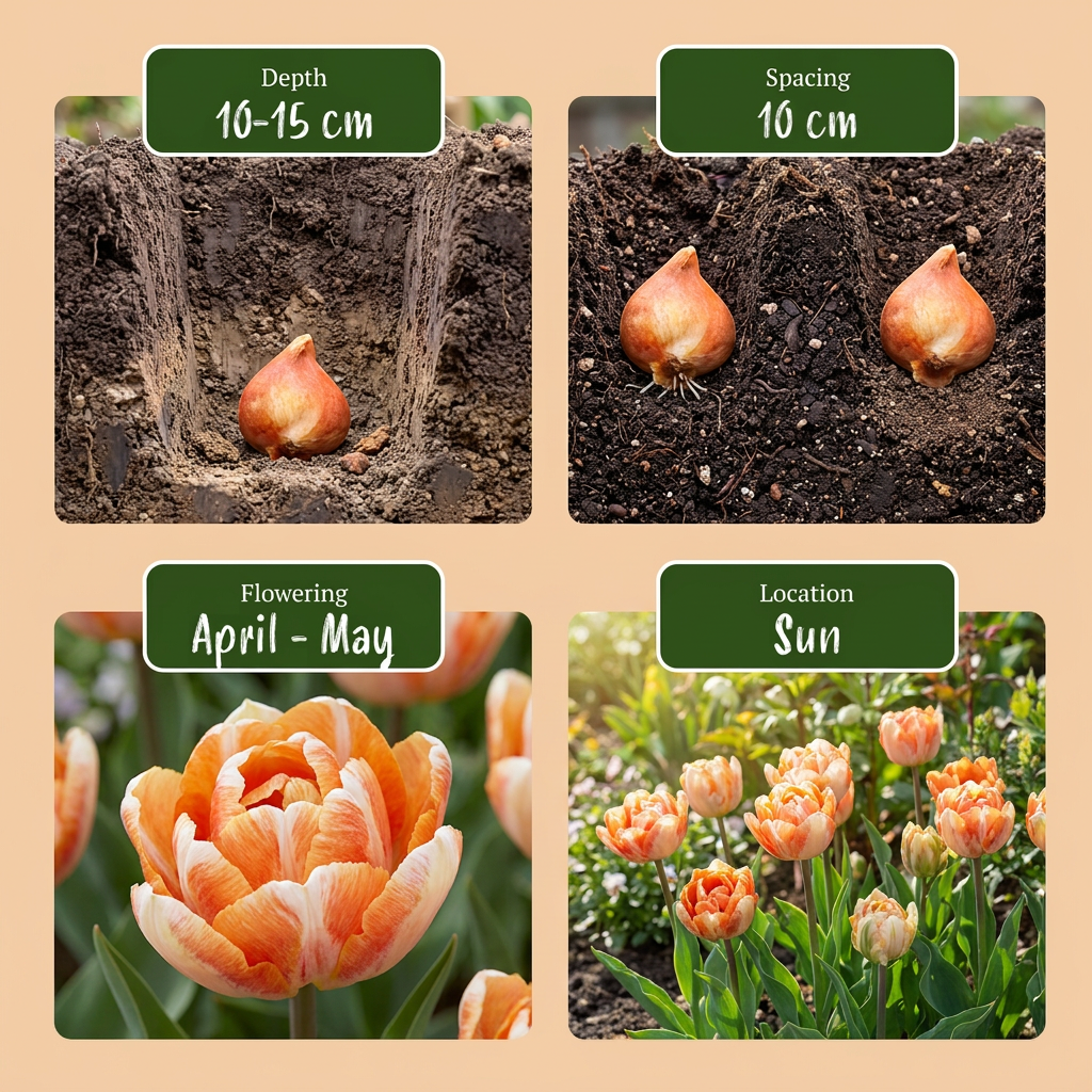 96x Tulipa Candle Light Bulbs - Mixed - Spring Flowering - Size 11/12