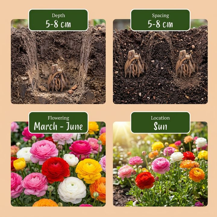 Ranunculus Mix bulbs, pack of 320, image 4