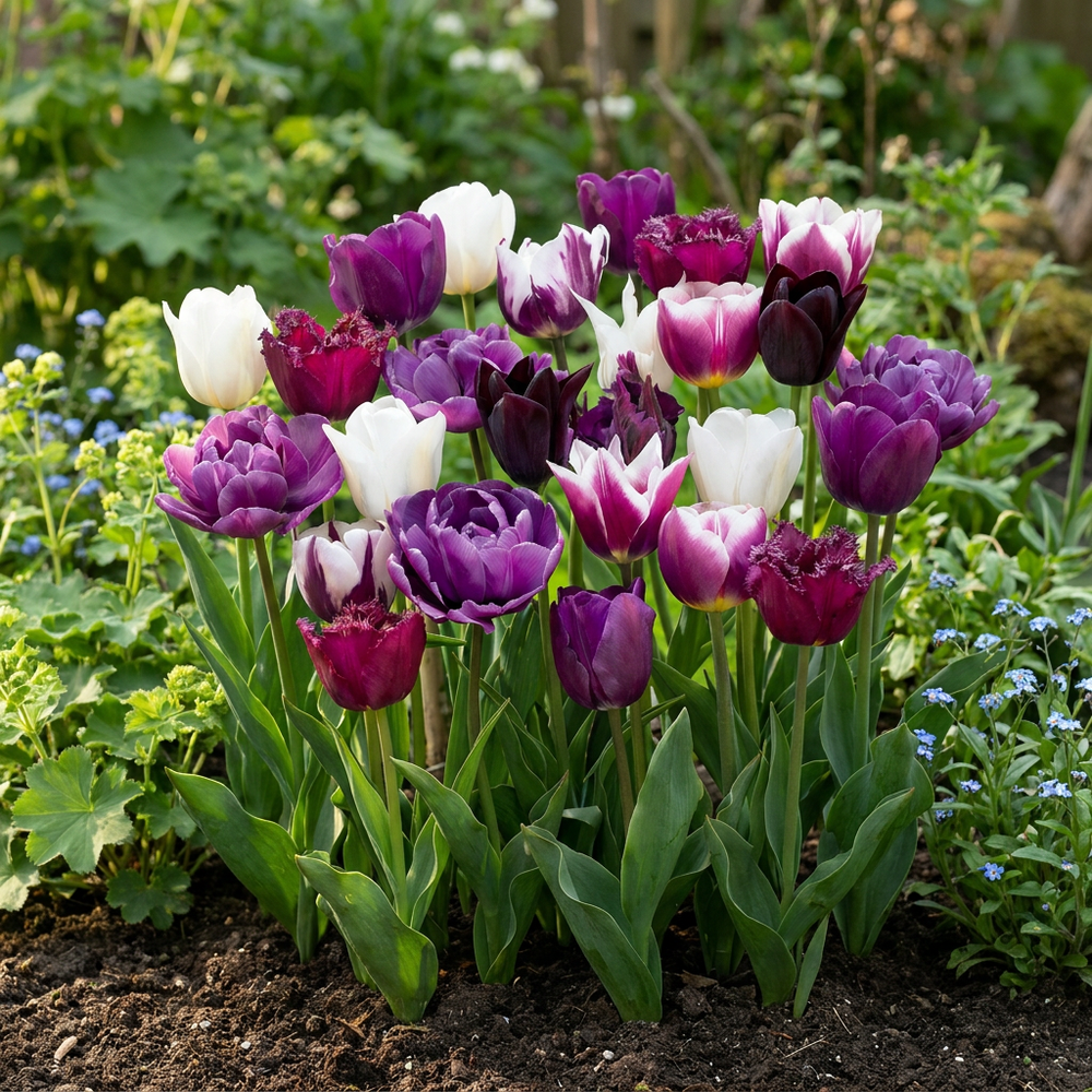 Tulipa Blueberry Mix bulbs, pack of 96, image 2