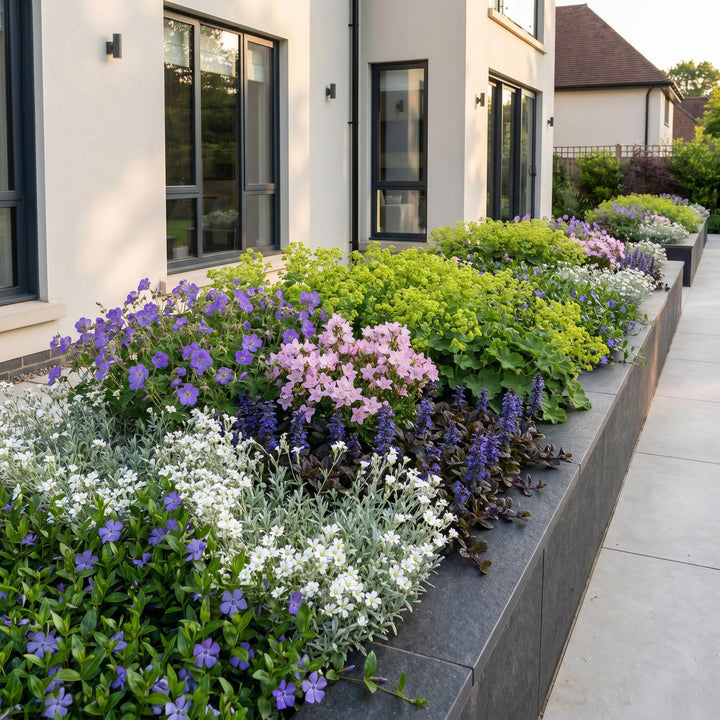 Border pack of 24 mixed groundcover perennials in 11cm pots