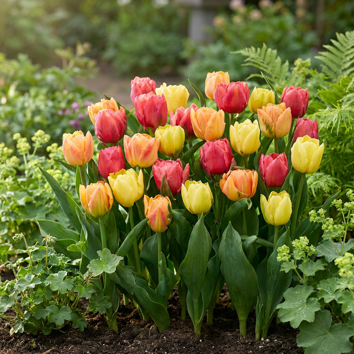 96x Tulipa Symbiosa Mix Bulbs - Mixed - Spring Flowering - Size 11/12