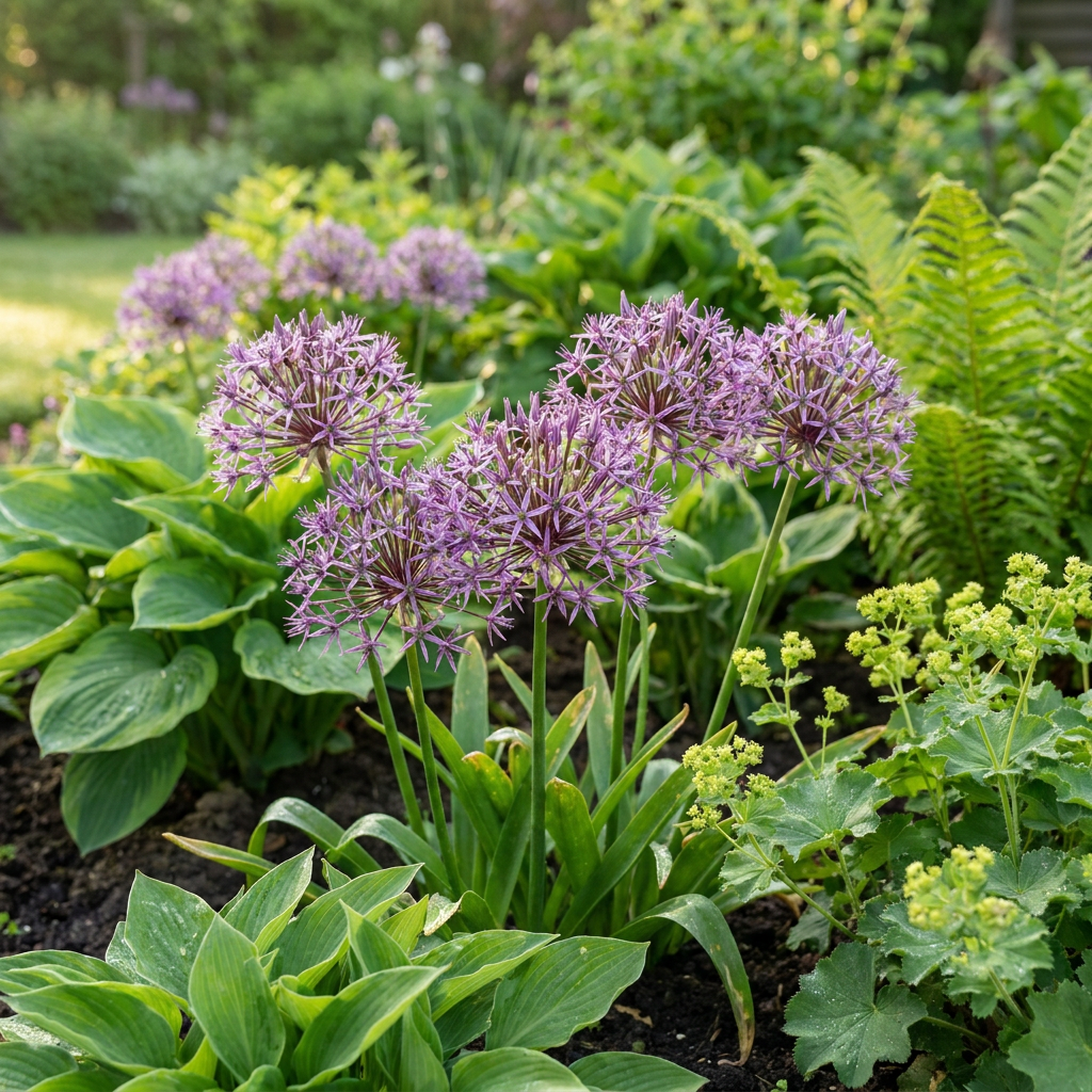 120x Allium christophii (Star of Persia) Bulbs - Purple - Summer Flowering - Size 10/12