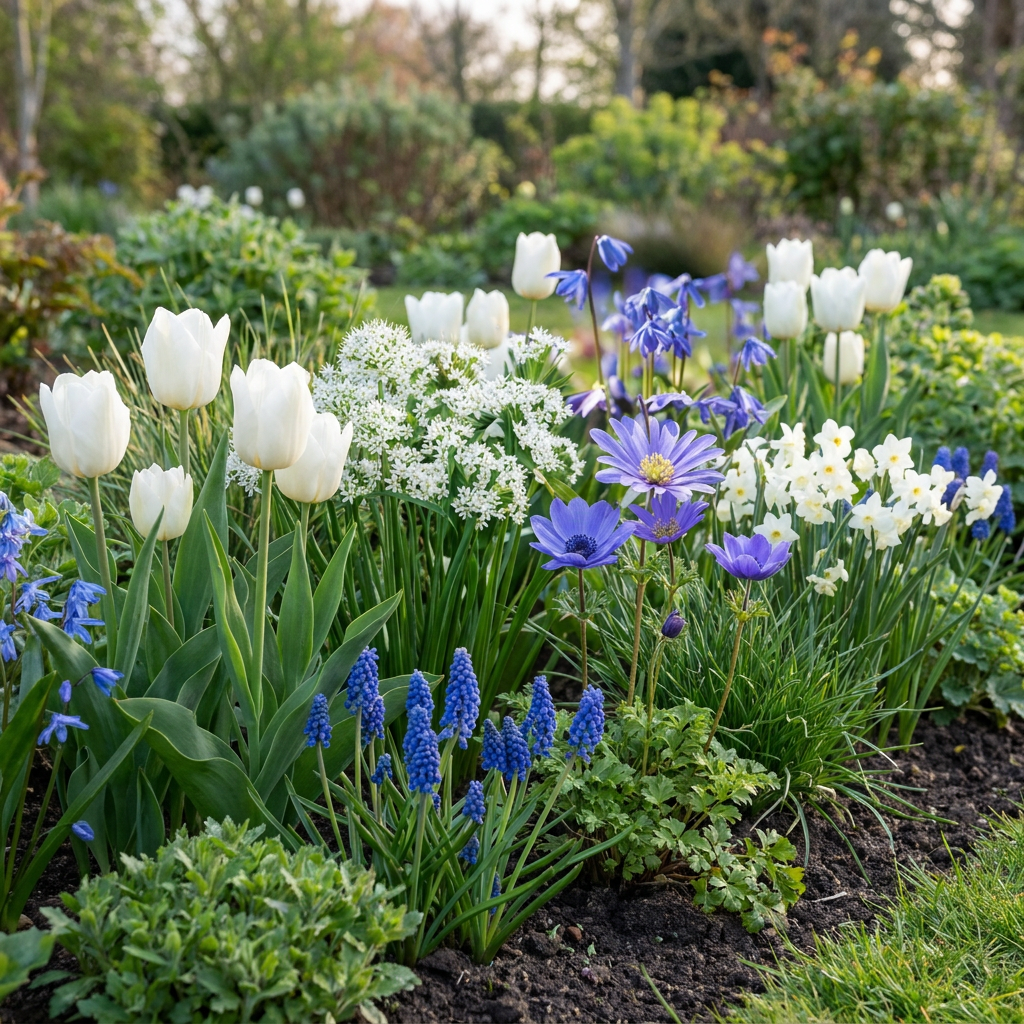 1000x Blue Bulb Garden Collection - Mixed - Spring Flowering - Size 10/12