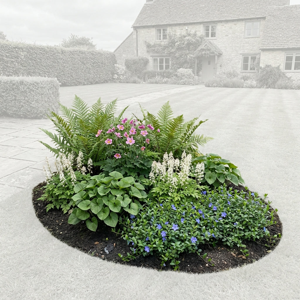Perennial Border Package Oslo — healthy root ball and nursery pot ready to ship from Ireland