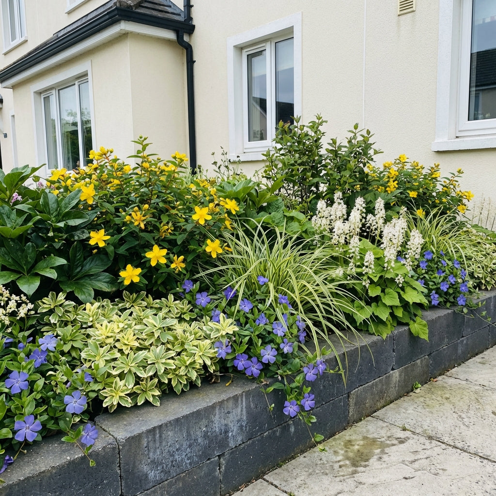 Perennial Border Package Bucharest styled in an Irish home interior