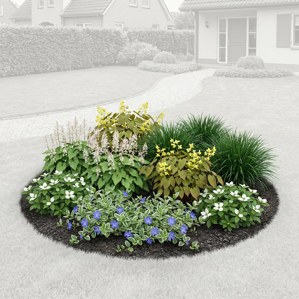 Perennial Border Package Helsinki — healthy root ball and nursery pot ready to ship from Ireland