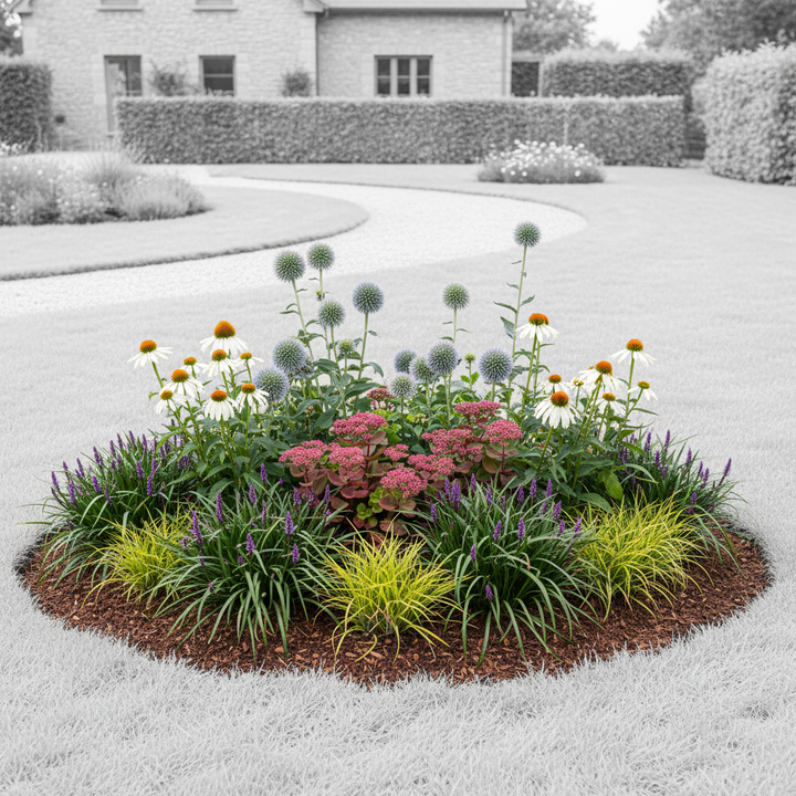 Perennial Border Package Athens — healthy root ball and nursery pot ready to ship from Ireland