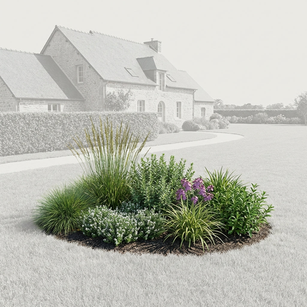 Perennial Border Package Zagreb — healthy root ball and nursery pot ready to ship from Ireland