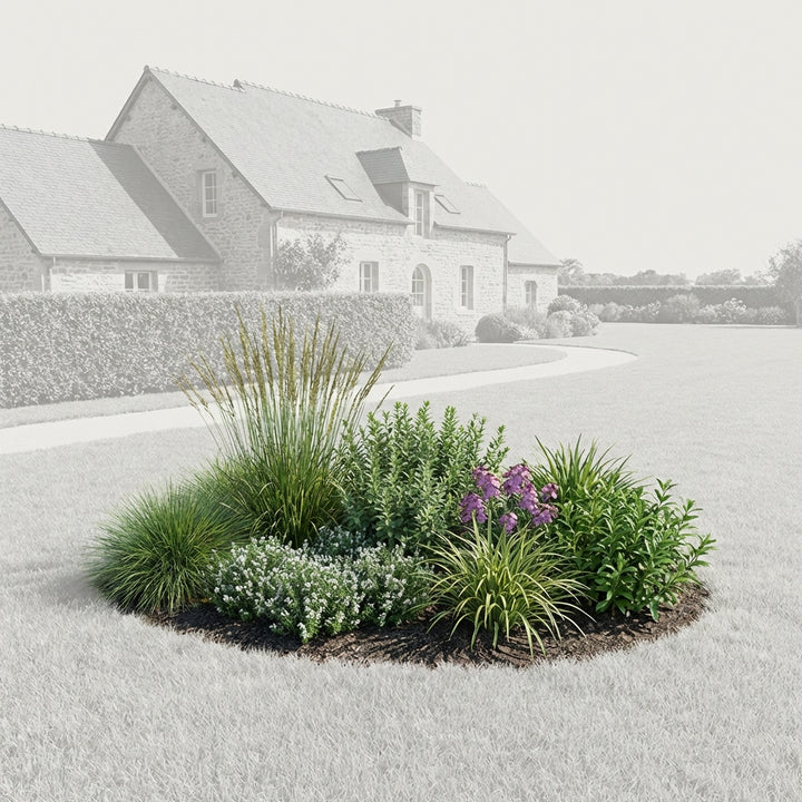 Perennial Border Package Zagreb — healthy root ball and nursery pot ready to ship from Ireland