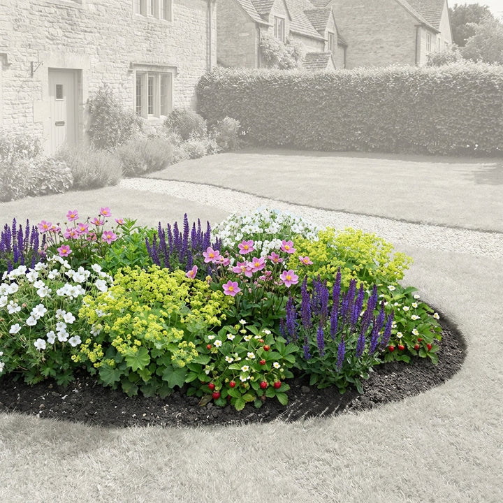 Perennial Border Package Copenhagen — healthy root ball and nursery pot ready to ship from Ireland