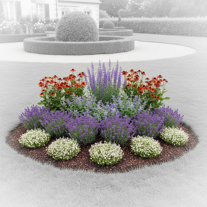 Perennial Border Package Limerick — healthy root ball and nursery pot ready to ship from Ireland
