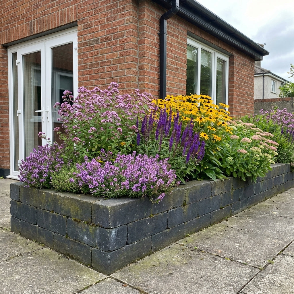 Perennial Border Package Valencia styled in an Irish home interior