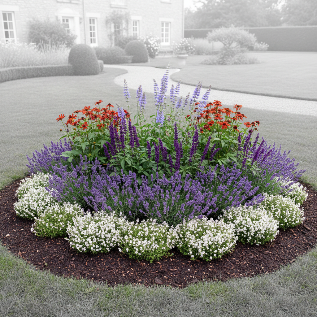 Perennial Border Package Vila Nova de Gaia — healthy root ball and nursery pot ready to ship from Ireland