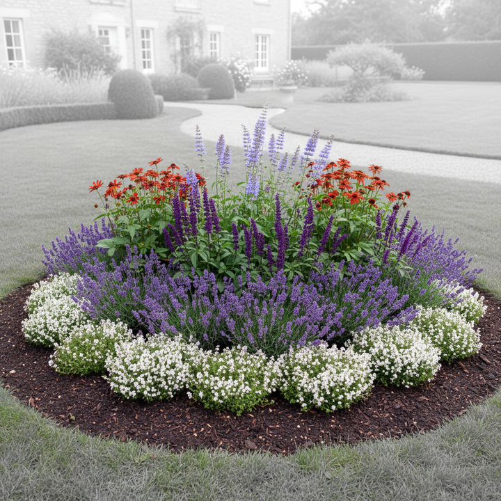 Perennial Border Package Vila Nova de Gaia — healthy root ball and nursery pot ready to ship from Ireland